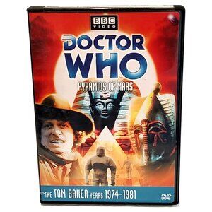 Doctor Who Pyramids Of Mars Vintage 2004 DVD Tom Baker BBC Video Story No. 82